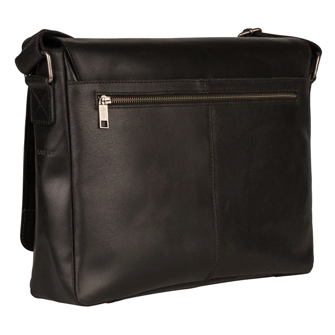 Burkely Vintage Juul Messenger Bag Black 4 Burkely Vintage Juul Messenger Bag Black - Afbeelding 4
