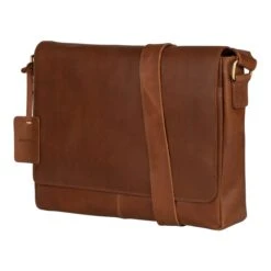 Burkely Vintage Juul Messenger Bag Cognac -Trendy Tassenwinkel image 1154