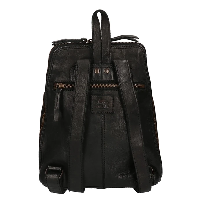 Bear Design Cow Lavato Rugzak Zwart 3 Bear Design Cow Lavato Rugzak Zwart - Afbeelding 3