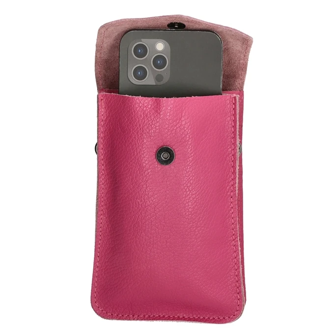 Charm London Elisa Telefoontasje Fuchsia 6 Charm London Elisa Telefoontasje Fuchsia - Afbeelding 6