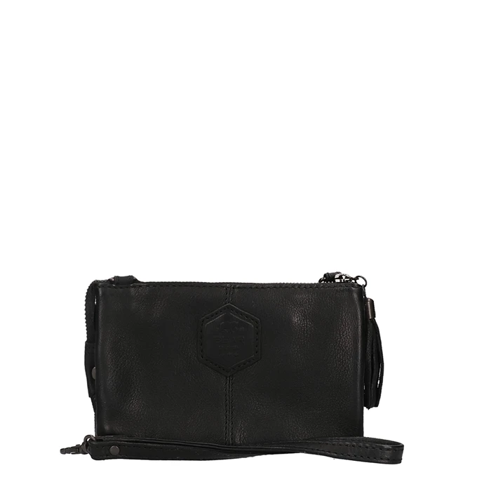 Bear Design Callisto Pelle Alessia Clutch Black 1 Bear Design Callisto Pelle Alessia Clutch Black