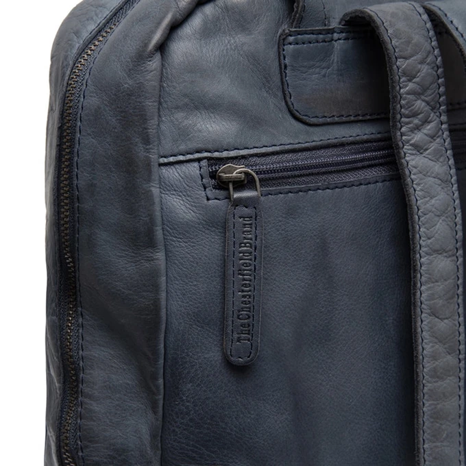 The Chesterfield Brand Luzern Rugzak Blauw 6 The Chesterfield Brand Luzern Rugzak Blauw - Afbeelding 6