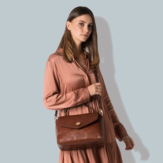 The Bridge Story Donna Top Handle Bag Brown 2 The Bridge Story Donna Top Handle Bag Brown - Afbeelding 2