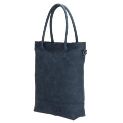 Zebra Trends Kartel Met Rits Shopper Jeansblauw 10 Zebra Trends Kartel Met Rits Shopper Jeansblauw -Trendy Tassenwinkel image 15