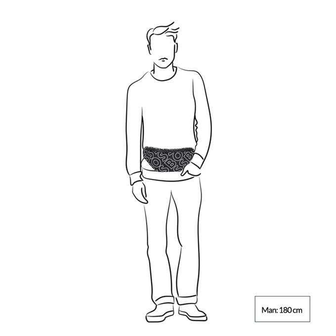 Boss Catch Bumbag Dark Blue 2 Boss Catch Bumbag Dark Blue - Afbeelding 2