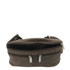 Bear Design Dark Nature Heuptas Dubbel Voorvak Brown -Trendy Tassenwinkel image 1558