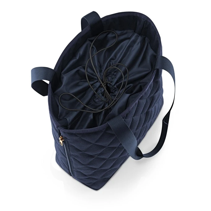 Reisenthel Shopping Classic Shopper M Rhombus Midnight Gold 4 Reisenthel Shopping Classic Shopper M Rhombus Midnight Gold - Afbeelding 4