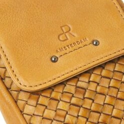 DR Amsterdam Tampa Braided Schoudertas Yellow -Trendy Tassenwinkel image 1729