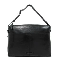 Claudio Ferrici Pelle Vecchia Shoulder Bag Black2