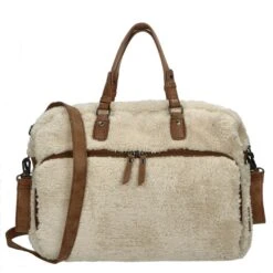 Enrico Benetti Teddy Diaper Bag Off White