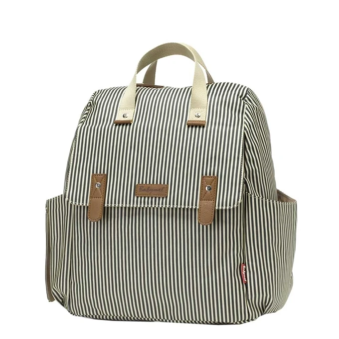Babymel Robyn Convertible Backpack Navy Stripe 1 Babymel Robyn Convertible Backpack Navy Stripe