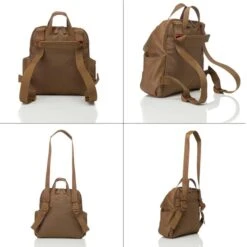 Babymel Robyn Convertible Backpack Faux Leather Tan 13 Babymel Robyn Convertible Backpack Faux Leather Tan -Trendy Tassenwinkel image 2051