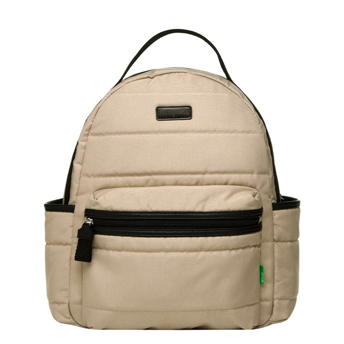 Babymel Lola Eco Quilt Backpack Luiertas Fawn 1 Babymel Lola Eco Quilt Backpack Luiertas Fawn