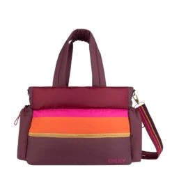 Oilily Bobo Baby Bag Colour Block Decadent Chocolate
