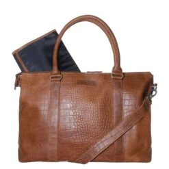 Mozz Croco Lola Bag Luiertas Camel