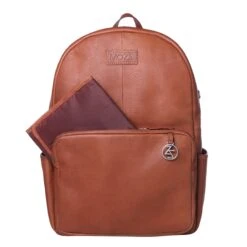 Mozz Vintage Beautiful Backpack Luiertas Cognac
