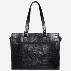 Mozz Croco Savanna Luiertas Black Croco -Trendy Tassenwinkel image 2162