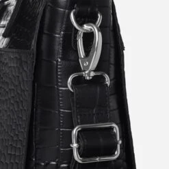 Mozz Croco Savanna Luiertas Black Croco -Trendy Tassenwinkel image 2164