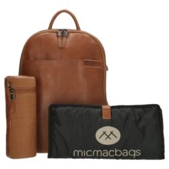 Micmacbags Côte D'Azur Luiertas Cognac -Trendy Tassenwinkel image 2173