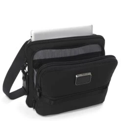Tumi Alpha Bravo Service Crossbody Black -Trendy Tassenwinkel image 2261