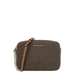 Michael Kors Jet Set LG Crossbody Brown