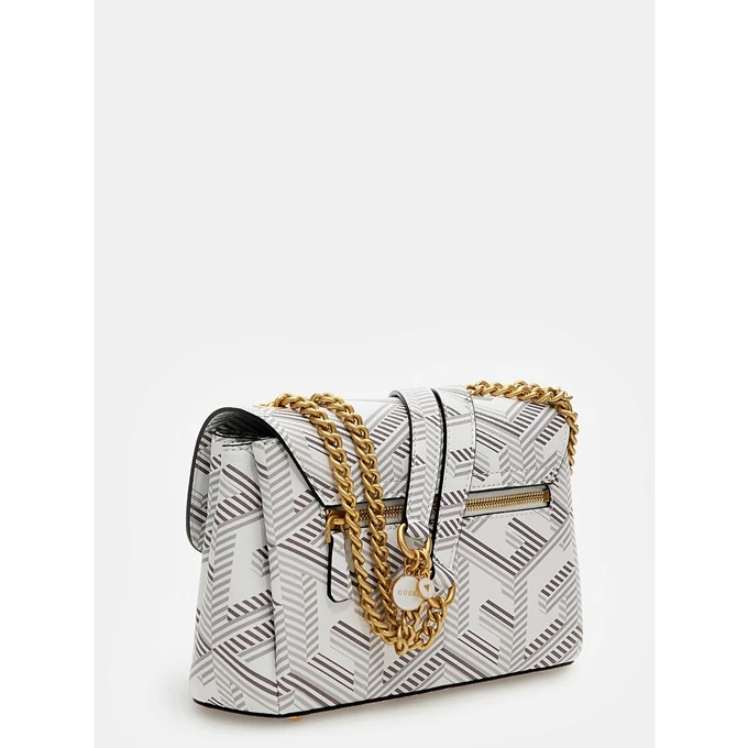 Guess Montreal Cnvrtble Xbody Flap Stone Logo 2 Guess Montreal Cnvrtble Xbody Flap Stone Logo - Afbeelding 2