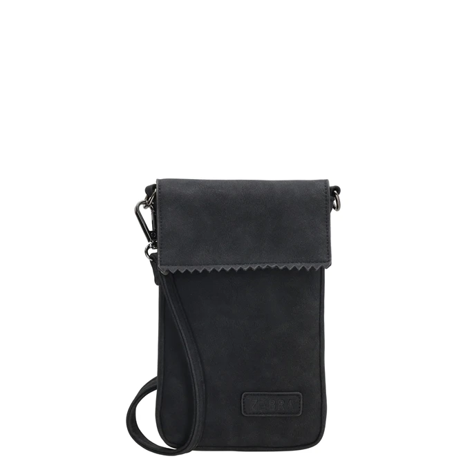 Zebra Trends Lisa Telefoontasje Zwart 1 Zebra Trends Lisa Telefoontasje Zwart