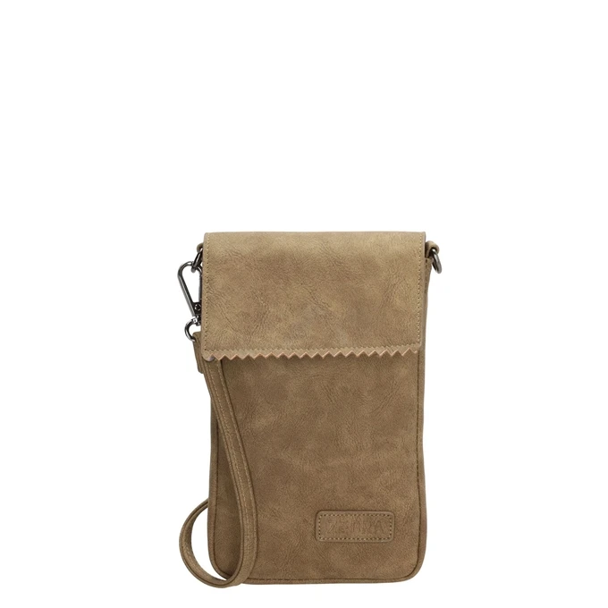 Zebra Trends Lisa Telefoontasje Olijfgroen 1 Zebra Trends Lisa Telefoontasje Olijfgroen