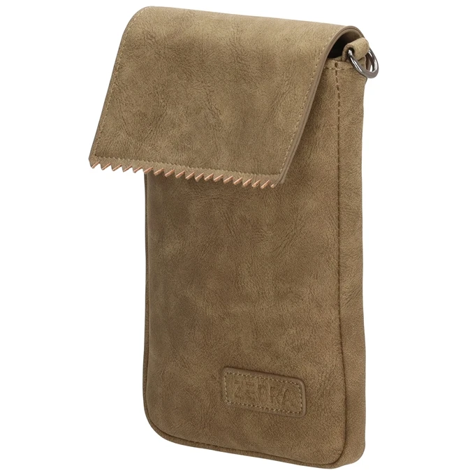 Zebra Trends Lisa Telefoontasje Olijfgroen 4 Zebra Trends Lisa Telefoontasje Olijfgroen - Afbeelding 4