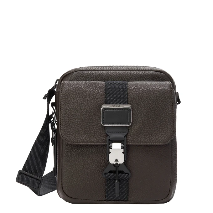 Tumi Alpha Bravo Barksdale Junior Crossbody Dark Brown 1 Tumi Alpha Bravo Barksdale Junior Crossbody Dark Brown