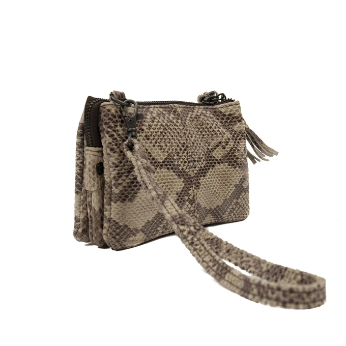 Bear Design Umi Schoudertas Snake Brown 2 Bear Design Umi Schoudertas Snake Brown - Afbeelding 2