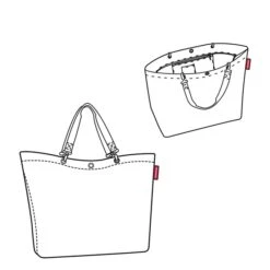 Reisenthel Shopping Shopper XL Black -Trendy Tassenwinkel image 2806