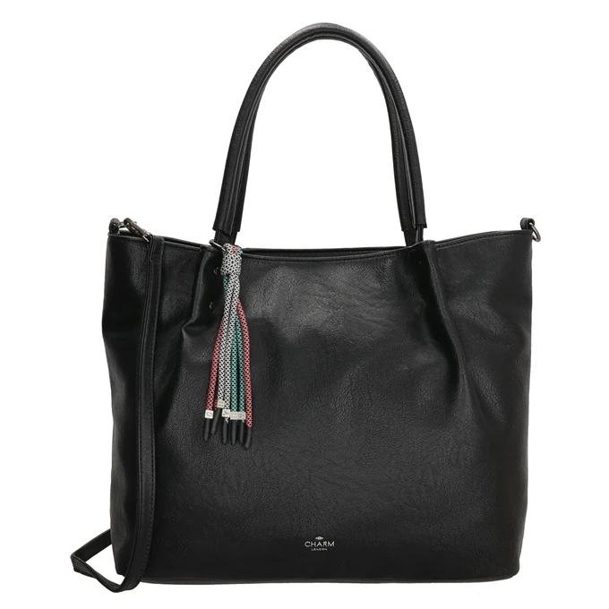 Charm Tottenham Shopper II Zwart 1 Charm Tottenham Shopper II Zwart