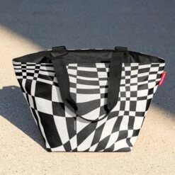 Reisenthel Shopping Shopper M Op-art -Trendy Tassenwinkel image 2891