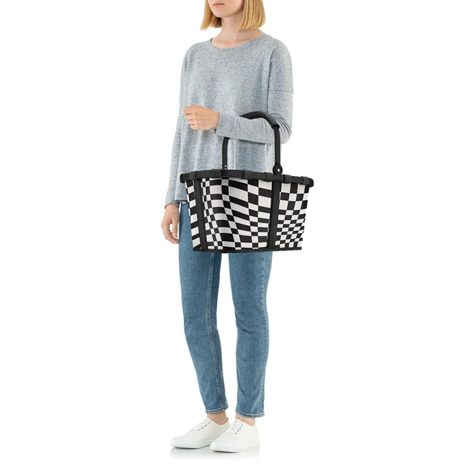 Reisenthel Shopping Carrybag Frame Op-art 2 Reisenthel Shopping Carrybag Frame Op-art - Afbeelding 2