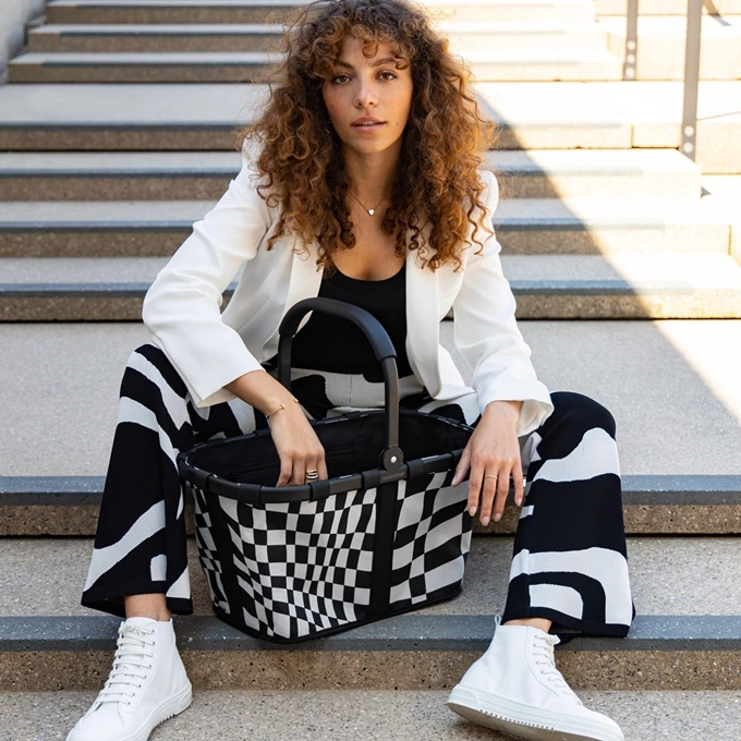 Reisenthel Shopping Carrybag Frame Op-art 4 Reisenthel Shopping Carrybag Frame Op-art - Afbeelding 4