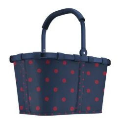 Reisenthel Shopping Carrybag Frame Mixed Dots Red