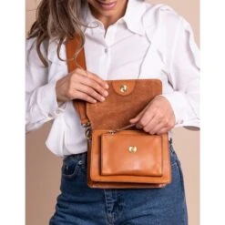 O My Bag Harper Crossbody Mini Cognac -Trendy Tassenwinkel image 317