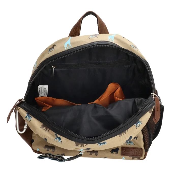 Zebra Trends Boys Rugzak Safari Camel 5 Zebra Trends Boys Rugzak Safari Camel - Afbeelding 5
