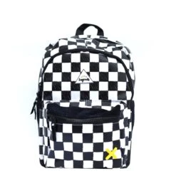 Little Legends Checkerboard Backpack L Zwart/wit