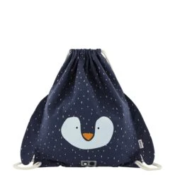 Trixie Mr. Penguin Drawstring Bag Blue