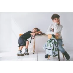 Little Legends Dino Backpack L Groen / Wit 16 Little Legends Dino Backpack L Groen / Wit -Trendy Tassenwinkel image 3367