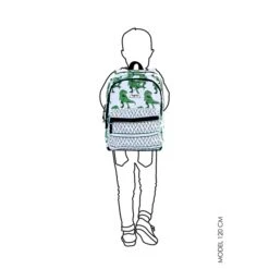 Little Legends Dino Backpack L Groen / Wit 17 Little Legends Dino Backpack L Groen / Wit -Trendy Tassenwinkel image 3368