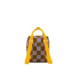 Sticky Lemon Farmhouse Backpack Small Checkerboard Blooming Purple - Soil Green -Trendy Tassenwinkel image 3392