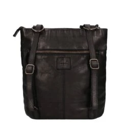 Bear Design Cow Lavato Schoudertas Zwart -Trendy Tassenwinkel image 345