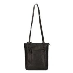 Bear Design Cow Lavato Schoudertas Zwart -Trendy Tassenwinkel image 346