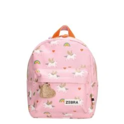Zebra Trends Girls Rugzak S Unicorn Love Pink II