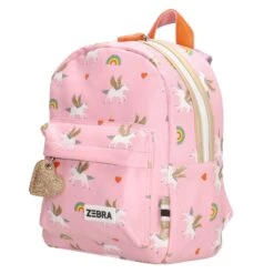 Zebra Trends Girls Rugzak S Unicorn Love Pink II -Trendy Tassenwinkel image 3476