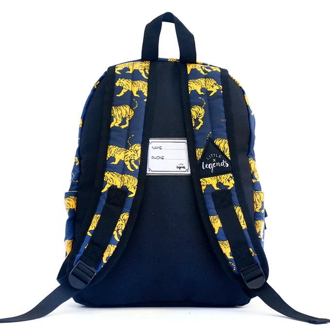 Little Legends Tiger Navy Blue Backpack L Donker Blauw 13 Little Legends Tiger Navy Blue Backpack L Donker Blauw - Afbeelding 13