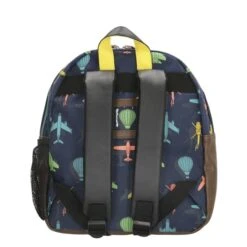 Zebra Trends Boys Rugzak Vliegtuig Navy Blue -Trendy Tassenwinkel image 3502
